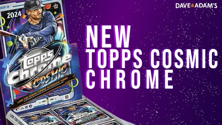 2024 Topps Cosmic Chrome Baseball is OUT OF THIS WORLD