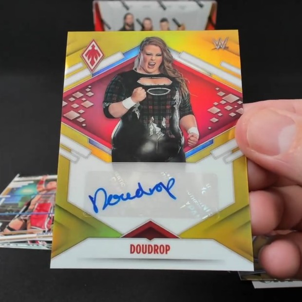 2023 Panini Chronicles WWE Doudrop Phoenix Gold Autograph1