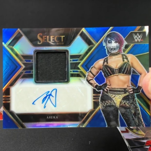 2023 Panini Select WWE Asuka Autographed Memorabilia