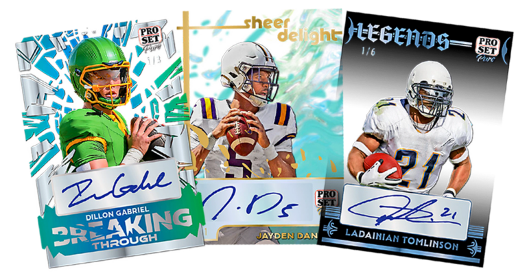 2024 Pro Set Pure Football Cards Checklist