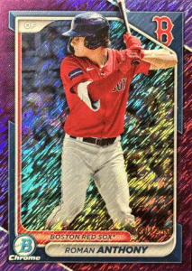 MLB Future Watch: Roman Anthony Baseball Cards, Boston Red Sox