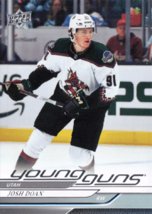 NHL Future Watch: Josh Doan Hockey Cards, Utah Hockey Club